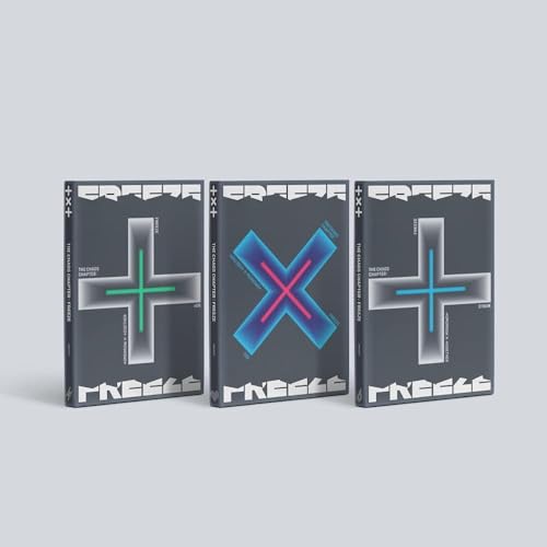 Álbum TXT The Chaos Chapter Freeze Boy Version CD con fotolibro y extras exclusivos de K-pop
