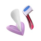 Pubic Hair Shaving Stencil with Bikini Trimmer Shaver, Hair Remover Grooming Kit for Women