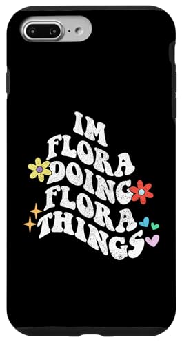Groovy Im Flora Doing Flora Things �t�@�j�[��̓� �X�}�z�P�[�X iPhone 7 Plus/8 Plus �p