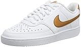 Marke: Nike Nike Damen Court Vision Low Sneaker, White/METALLIC Copper, 40.5 EU