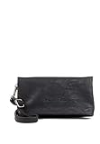 Fritzi aus Preussen Damen Ronja Small Clutch, Schwarz (Black), 2.5x23x11.5 cm