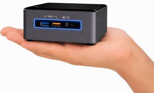 Betashop Mini PC NUC i7-7567U, 16GB RAM DDR4, 256GB SSD, HDMI, Wi‑Fi, USB 3.0 x4, USB‑C, microSD, Windows 11 Pro + Office 365