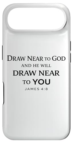 Draw Near To God And He Will Draw To You James 4:8 God �X�}�z�P�[�X iPhone Air �p