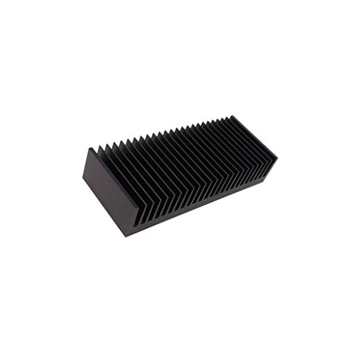 Dissipateur à ailettes SK 622 noir 100mm radiateur aluminium FISC