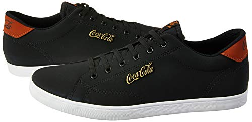 Tênis, Lateral, Coca-Cola, Masculino, Preto/Caramelo, 39