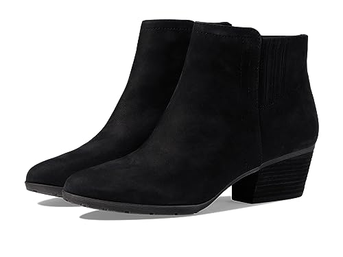 Blondo Women's Valli Waterproof Comfortable Fashion Boot, Black Nubuck, 7 M