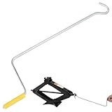 TOBBOMEY Jack Kurbelgriff Ersatzgriff Wagenheber Hebel für Auto LKW Anhänger Hebewerkzeug Stabile Bedienung Integriertes Design Müheloses Heben Reifenwechsel und Wartung