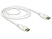Produktbild Delock 85509 1.5m DisplayPort DisplayPort Weiß DisplayPort-Kabel, 85509
