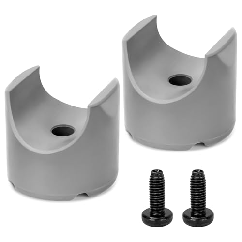 2 Pcs 7105468 Pressure Washers Rubber Feet, Non Marking Fitted Isolator Service Kit with Screws Compatible with Simpson Cleaning 7105468, for Most Brands of Gas Powered Pressure Washers