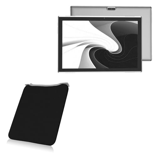 BoxWave Case Compatible with ZZB ZB10 (10.1 in) - SlipSuit, Soft Slim Neoprene Pouch Protective Case Cover - Jet Black