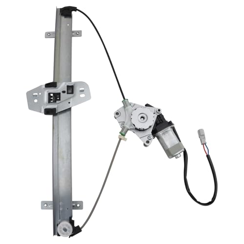 Image of TRQ Rear Left Power Window Regulator & Motor Assembly Drivers Side