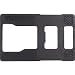 Trayvax Armor Plate For Summit Wallet Heat Treated Steel RFID Protection, Black