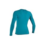 O'Neill Wetsuits Womens Women's Hybrid Long Sleeve Rash Guard - Image 2