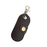 custom-made Dark Brown Simple Multifunctional Leather Key Organizer Door Key Car Key Case