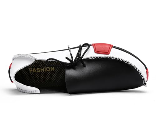 YYSPR Men's Genuine Leather Slip-on Stylish Loafers Flats Casual Walking Driving Shoes3