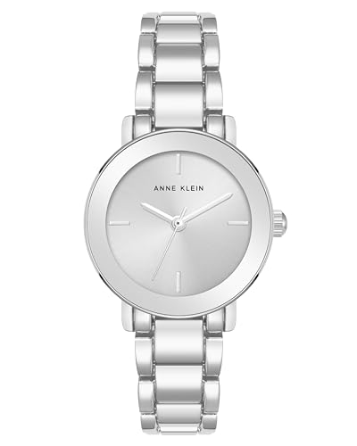 Montre quartz japonais Anne Klein AK/5089SVSV, l'éclat du métal argenté précieux