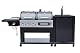 Kombigrill E. Fuego El Fuego (Gas- und Holzkohlegrill) mit Zapfanlage