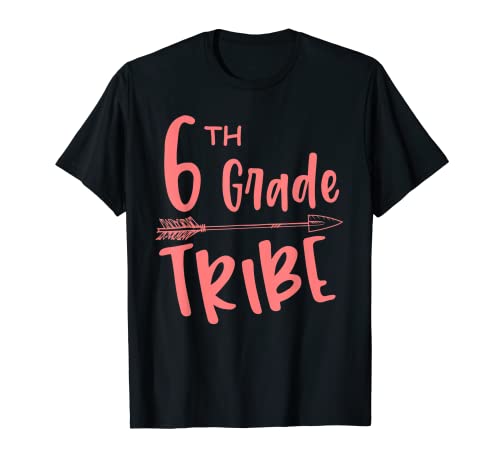 Team Sixth 6th Grade Tribe Student Teacher Back To School T-Shirt