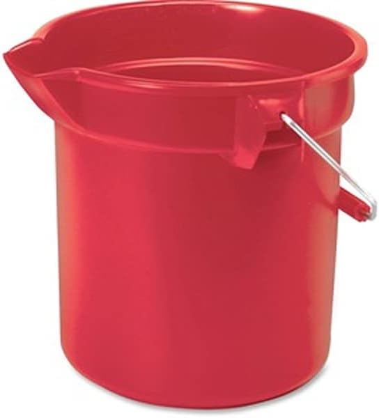 14 qt. Heavy Duty Red Bucket