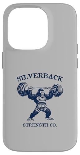 Silverback Strength Co �E�G�C�g���t�e�B���O �S�����f�U�C�� �X�}�z�P�[�X iPhone 14 Pro �p
