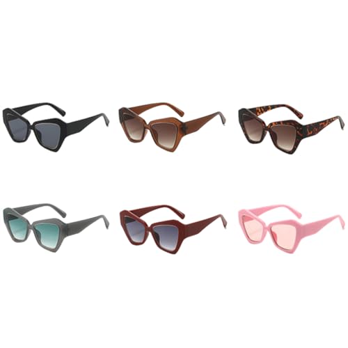 Lunettes œil de chat polygonales verres dégradés pour protéger vos yeux avec style