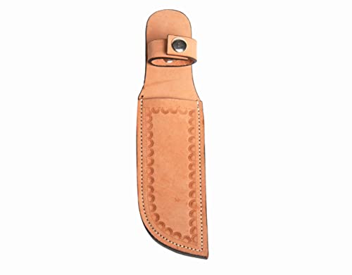 Hulara_Genuine Leather Case Handmade Real Leather Knife Sheaths with Belt Loop Pocket Knife Holder...