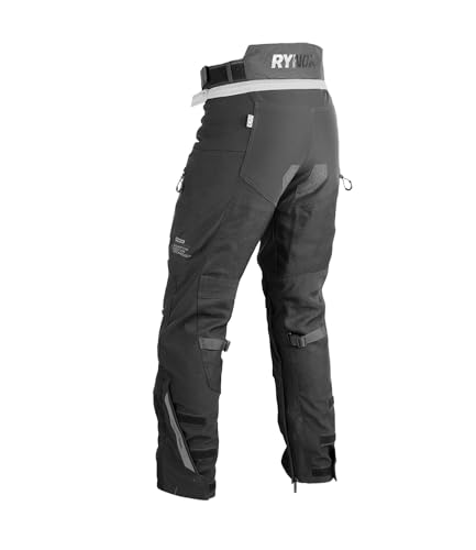 Image of Rynox Outlander Pro Pants CE Certified Class AA - Motorcycle Riding Pants| Impact Protection | Abrasion Resistance | Water Resistant| Hip, Knee + Shin Protectors
