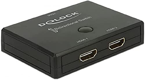 Switch HDMI 2-1 bidirectionnel 4k 60 Hz DeLOCK pour votre salon ou votre bureau