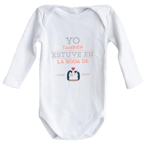 Wanapix | Body Bebe Personalizado | Regalo Original de Boda