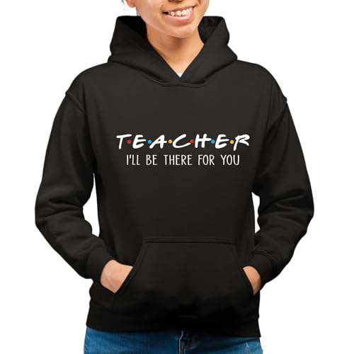 the Fan Tee Sudadera Adulto con Capucha de Mujer Trabajos Profesor Corazón de Maestra, Alma de Maestro Educación y Profesión enseñanza, Aprendizaje 002 M