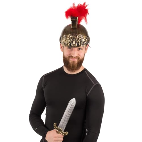 Tigerdoe Roman Helmet - Gladiator Helmet - Spartan Costume