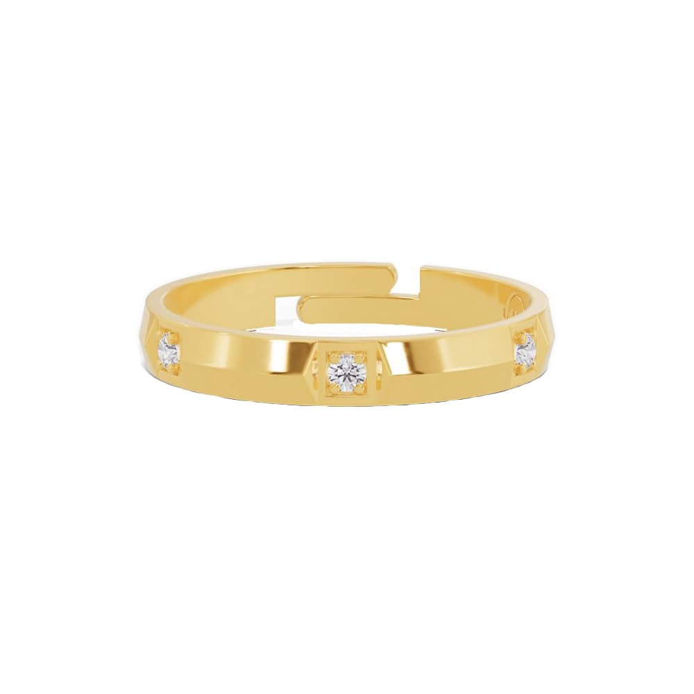 u are 925 Sterling Silver 18K Gold and Rose Gold Plated Starlit Band Ring | Gift for Women and Girls | With Certificate of Authenticity and 925 Stamp-picture-41