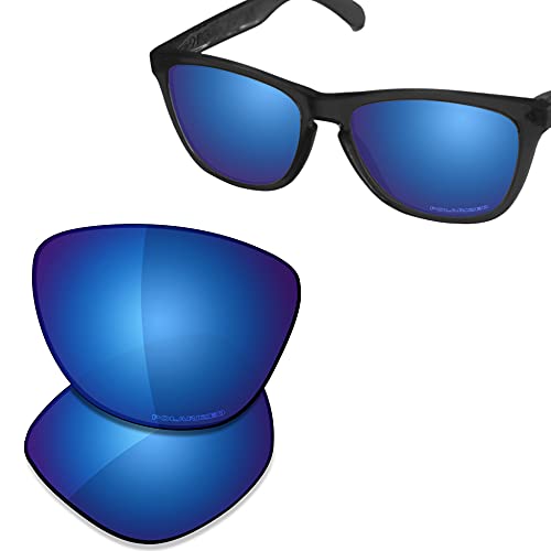 Image of SAUCER Premium Replacement Lenses for Oakley Frogskins LX OO2043 | OO2039 | UV400 Protection, Anti-Scratch, Precise Fit