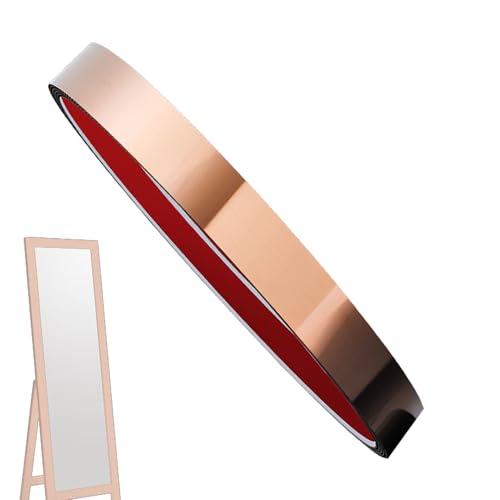 Celuicion Profilo adesivo da incollare – Modanatura decorativa autoadesiva, 5 metri, listello di finitura per piastrelle da parete con strisce adesive per valorizzazione dei mobili, rivestimento del