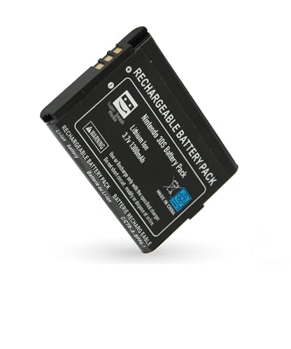 SuperSmashMedia® - 1300mAh Replacement Battery Pack Kit for 3DS Console with Screwdriver Included CTR-003 (3DS Handheld Console)