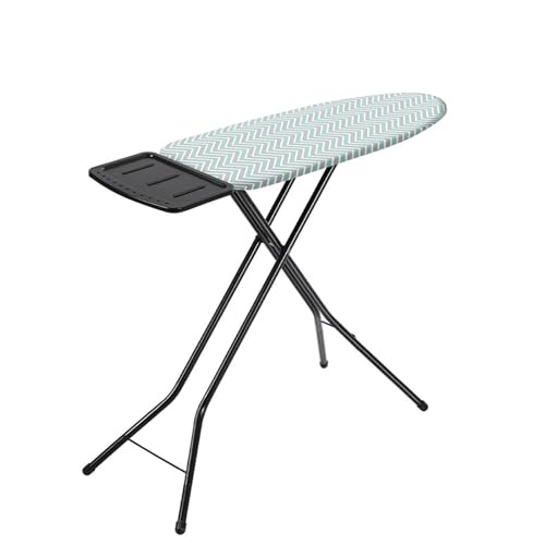 Planche à repasser pliable pour éviter le mal de dos grâce à sa hauteur réglable 26-35.4