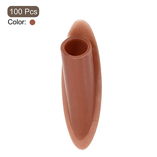 Image of MECCANIXITY 9mm Plastic Pocket Hole Plugs,Wood Plugs for Pocket Hole Jig Working Tool Accessories,Red Pack of 100