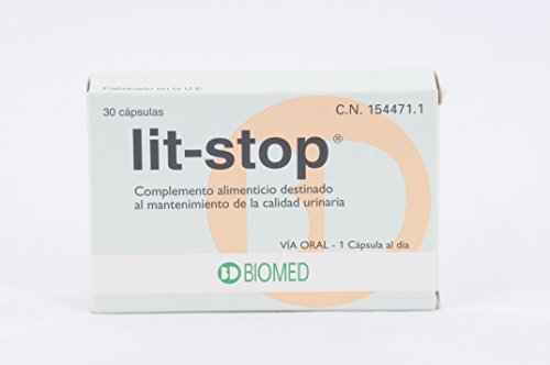 Lit Stop Complemento Alimenticio A Base De Extracto De Salvado De Arroz, Fibra De Avena Y Germen De Trigo 30 Capsulas
