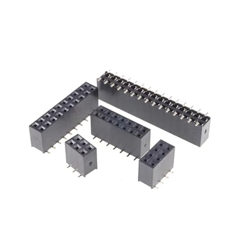 Conector hembra para PCB SMT de 2x9 pines y doble hilera recta 4