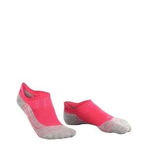 FALKE Vrouwen RU4 Invisible Hardloopsokken medium demping anti-blaar enkellaarsjes veganistische sport jogging hardlopen sneldrogend ademend katoen functioneel materiaal 1 Paar