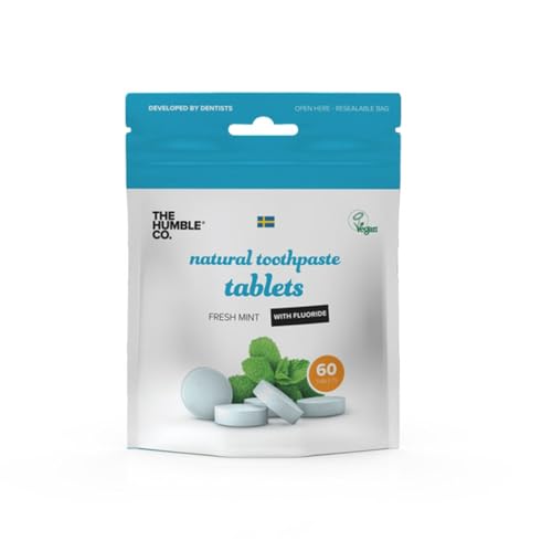 The Humble Co. Dentifricio Menta Fresca con fluoro x60 pastiglie