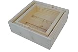 Set of Three Nesting Pine Boxes or Crates
