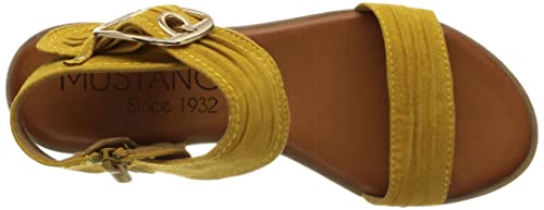 MUSTANG 1388-804, Sandali Donna, Giallo, 37 EU