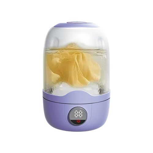 Lavadora de ropa interior portátil pequeña de 1,1 L para ropa de bebé 7