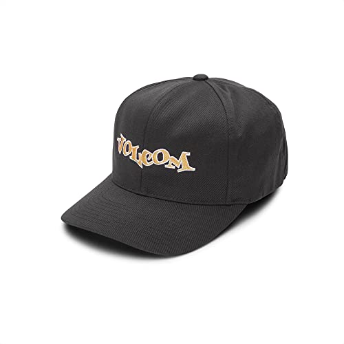 Image of Volcom Men's Snapback Hat - 6-Panel Twill Flat Brim Cap Adjustable Snap Closure
