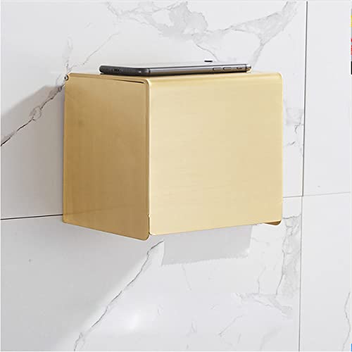 Ensemble Porte-Serviette et Accessoires Salle en Or : Solution de Rangement Chic sans Encombrement