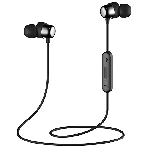 Ecouteur Bluetooth Sans Fil ,Pomisty Ecouteur Sport Bluetooth 5.0 ,IPX7 Étanche Ecouteurs Bluetooth, Casque...