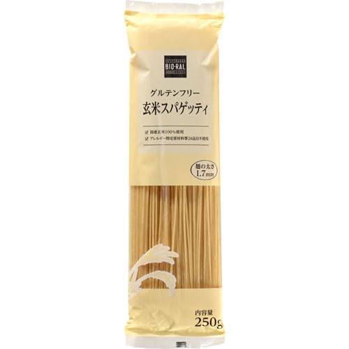 Amazon.co.jp: ビオラル グルテンフリー玄米スパゲッティ 250g : 食品