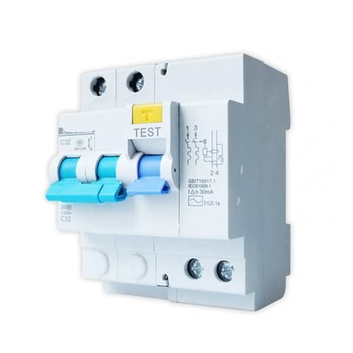 Disjoncteur de fuite BHL3 C32A 2P pour protection tableau électrique - 6