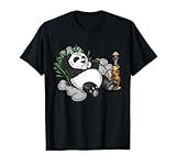 Panda Arabische Wasserpfeife Nargileh Shisha Panda Bär T-Shirt